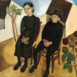ガストンと妹 作： Gustave Van de Woestyne