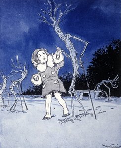 ジェームズ・マシュー・バリー (JM または J. M. バリー) の寓話「ピーターパンの物語」のイラスト 作： Gustavo Gustavino Rosso