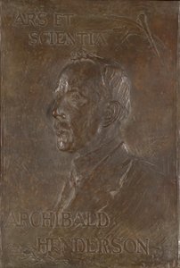 アーチボルド・ヘンダーソン 1877-1963 作： Gutzon Borglum