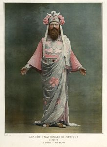 Jean-Francois Delmas como Phur, ilustração da revista 