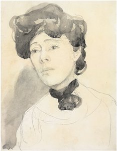 女性の肖像、c。 1909〜1910
