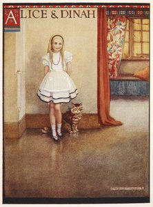 アリスとタビーキャットのダイナ 作： Gwynedd M. Hudson