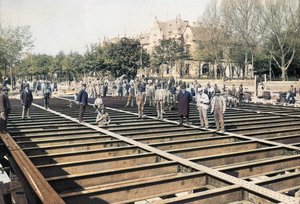 1896-17年 鉄道 アリーナ道路 クロシュ・ギョルジュ2（カラー） 作： ジェルジ・クロシュ