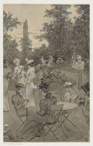 公園でレクリエーションの人々