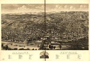 1879年、ニューヨーク州アルバニー。 作： H.H. Rowley and Co.; Beck and Pauli