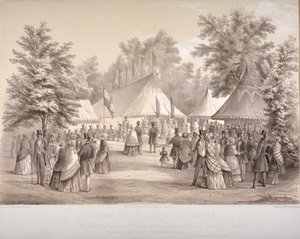 クラパム特別巡査の夕食、クラパム、ロンドン、1848