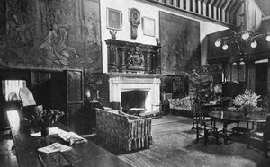 グレートホール、ビシャム修道院、バークシャー、1924-1926 作： HN King