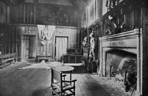グレートホール、オックウェルズマナー、1924-1926年 作： HN King