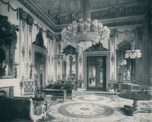 バッキンガム宮殿の白い応接室、c1899、1901