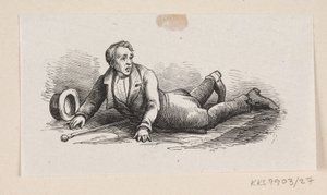 H.C.の「Lykkens Kalosker」のイラスト。 アンデルセン「おとぎ話と物語」第1巻 作： H.P. Hansen