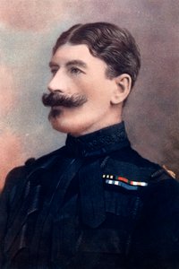 少将ジョン・ブラバゾン、1902年、南アフリカ、帝国ヨーマンリーを指揮