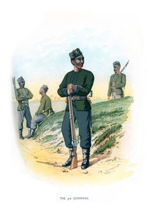 第3 Goorkhas、c1890。