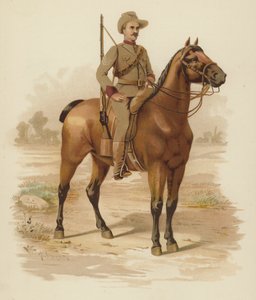 ビクトリア朝のマウントされたライフル 作： H. Bunnett