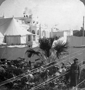 王・皇帝のキャンプ。インド、デリー、1912年。
