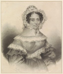 女性の肖像 作： H. Deville