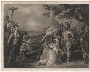 ヘルシリア。 ローマ人とサビニの戦い