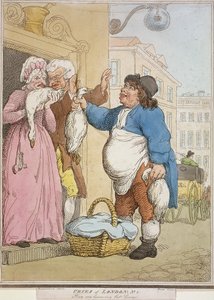「Buy my Goose, my fat Goose」、Cries of London のプレート II、1799 年