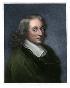 ブレーズ パスカル、フランスの哲学者、数学者、物理学者、神学者、1833 年。 作： H Meyer