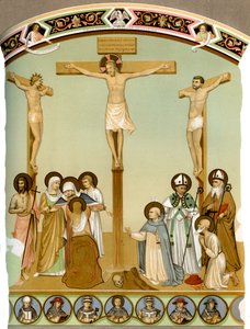 十字架上のキリスト、15 世紀、1849 年。