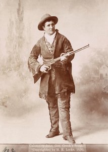 カラミティ・ジェーンの肖像 作： H. R. Locke