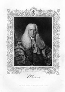 サートーマスプルマー1753-1824、イギリスの裁判官および政治家、19世紀。