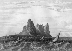 ジブラルタル、1857。 作： H. Winkles