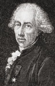ルネブラン（1811-82）の「革命フランチャイズの歴史」からパンネメーカーリグニーによって彫刻されたフランチェイスアレクサンドルフレデリック、ルシュフォーコールドリアンクール公 作： H. de la Charlerie