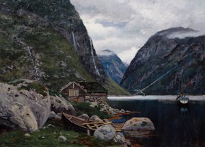 フィヨルドの風景 作： Haakon Kaulum