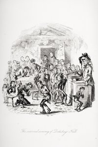 Kuvitus Charles Dickensin Nicholas Nicklebylle