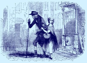 チャールズ・ディケンズの「The Old Curiosity Shop」。 作： Hablot Knight Browne