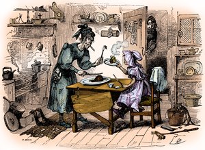 チャールズ・ディケンズの「The Old Curiosity Shop」。 作： Hablot Knight Browne