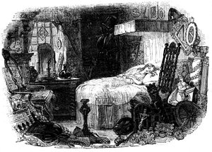 チャールズ・ディケンズの「The Old Curiosity Shop」。 作： Hablot Knight Browne
