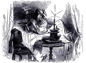 チャールズ・ディケンズの「The Old Curiosity Shop」。 作： Hablot Knight Browne