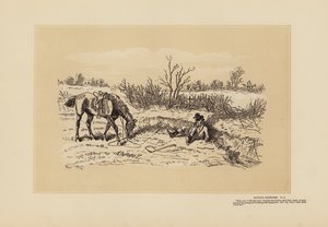 ハンティング・スケッチ、No.8、決定的にクール（エングレーヴィング） 作： Hablot Knight (1815 92) Browne