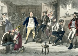 The Pickwick Club by Charles Dickens 作： Hablot Knight Browne