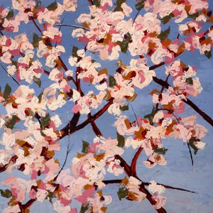 ジョワの花、2022年頃（油彩、パネル）