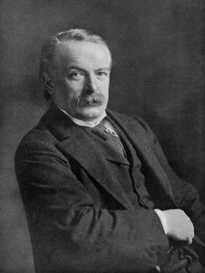 デビッド・ロイド・ジョージ、英国の政治家、1920年頃。 作： Haines