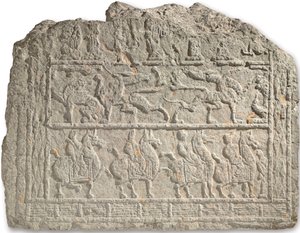 珍しい大きな墓の救済 作： Han Dynasty Chinese School