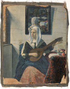 シスト奏者の女性 作： Han van Meegeren