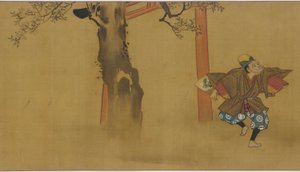 17 世紀後半から 18 世紀初頭にかけて人気のある神々、賢者、仙人。 作： Hanabusa Itcho