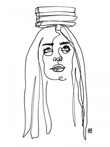  作： 