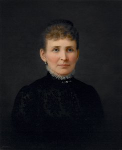 女性の肖像 1886年頃 油彩・カンヴァス