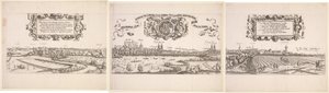 ニュルンベルクのパノラマビュー、1552年。 作： Hanns Sebald Lautensack