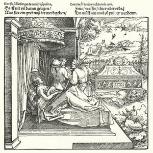 死ねば誰もが平等になる（彫金 作： Hans (after) Burgkmair