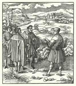 神聖ローマ皇帝マクシミリアン1世（1496年頃）（エングレーヴィング 作： Hans (after) Burgkmair