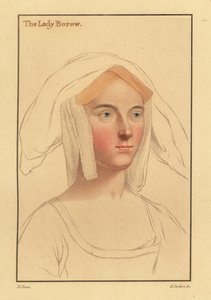アリス・ロンドンまたはキャサリン・クリフトンまたはキャサリン・パー、1812年（彫刻） 作： Hans (after) Holbein the Younger