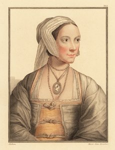 トマス・モア卿の娘、シシリー。 1812年（彫刻）