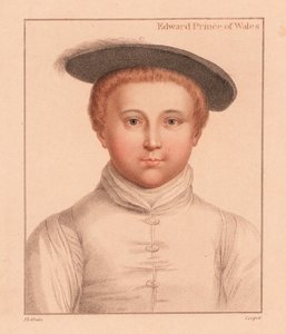エドワード、プリンス オブ ウェールズ、3 ～ 5 歳、1812 年 (彫刻)