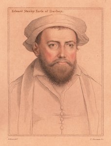 Edward Stanley, 3º Conde de Derby., 1812 (gravura) 作： Hans (after) Holbein the Younger