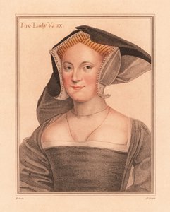 Elizabeth Cheney, Lady Vaux., 1812 (kaiverrus) 作： Hans (after) Holbein the Younger